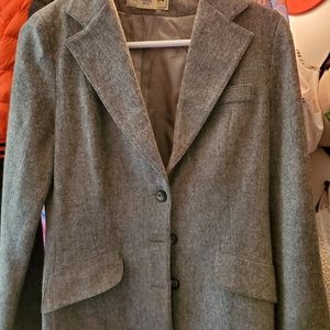 Womens wool blazer